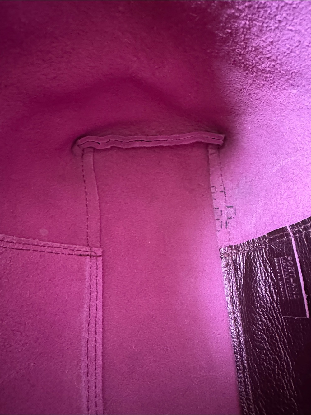 Portland Leather Goods Ultraviolet Large Logan - Picture 5 of 9